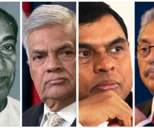 JR Ranil Basil Gotabaya