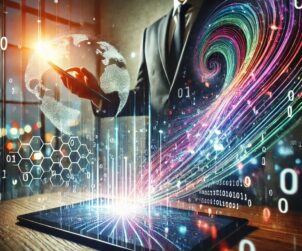 A-futuristic-digital-economy-concept-showcasing-a-person-interacting-with-a-digital-interface-on-a-tablet.-Image-by-ChatGPT-DALL·E