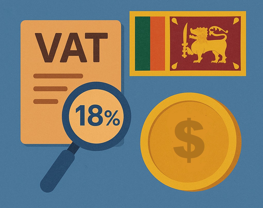 Sri Lanka 18% VAT on Digital Services