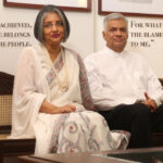 Professor Maithree Wickremesinghe, 8th First Lady of Sri Lanka and Mr. Ranil Wickremesinghe, Former President of Sri Lanka