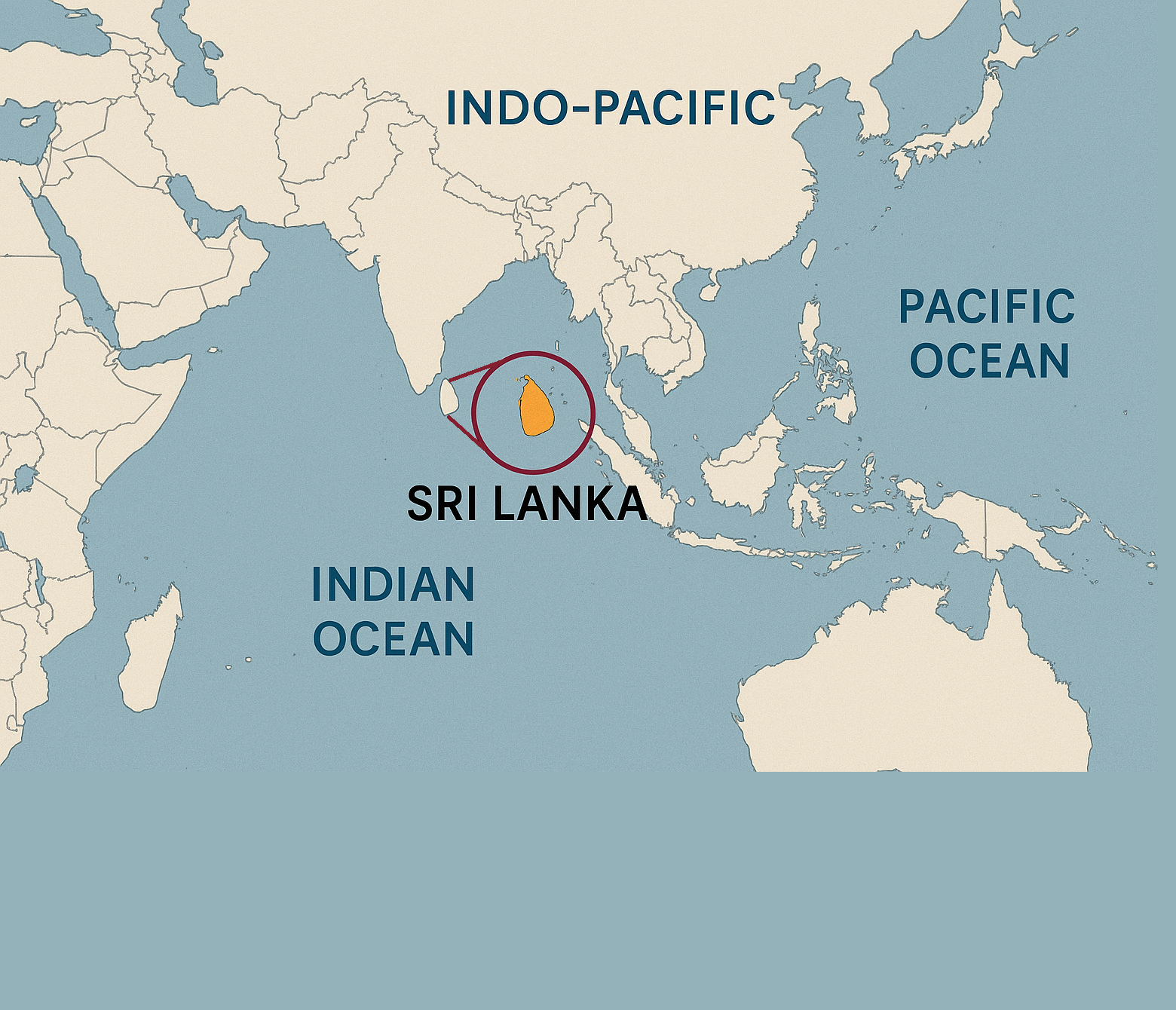 Sri Lanka sits at the heart of some of the busiest and most strategic maritime trade routes in the world.