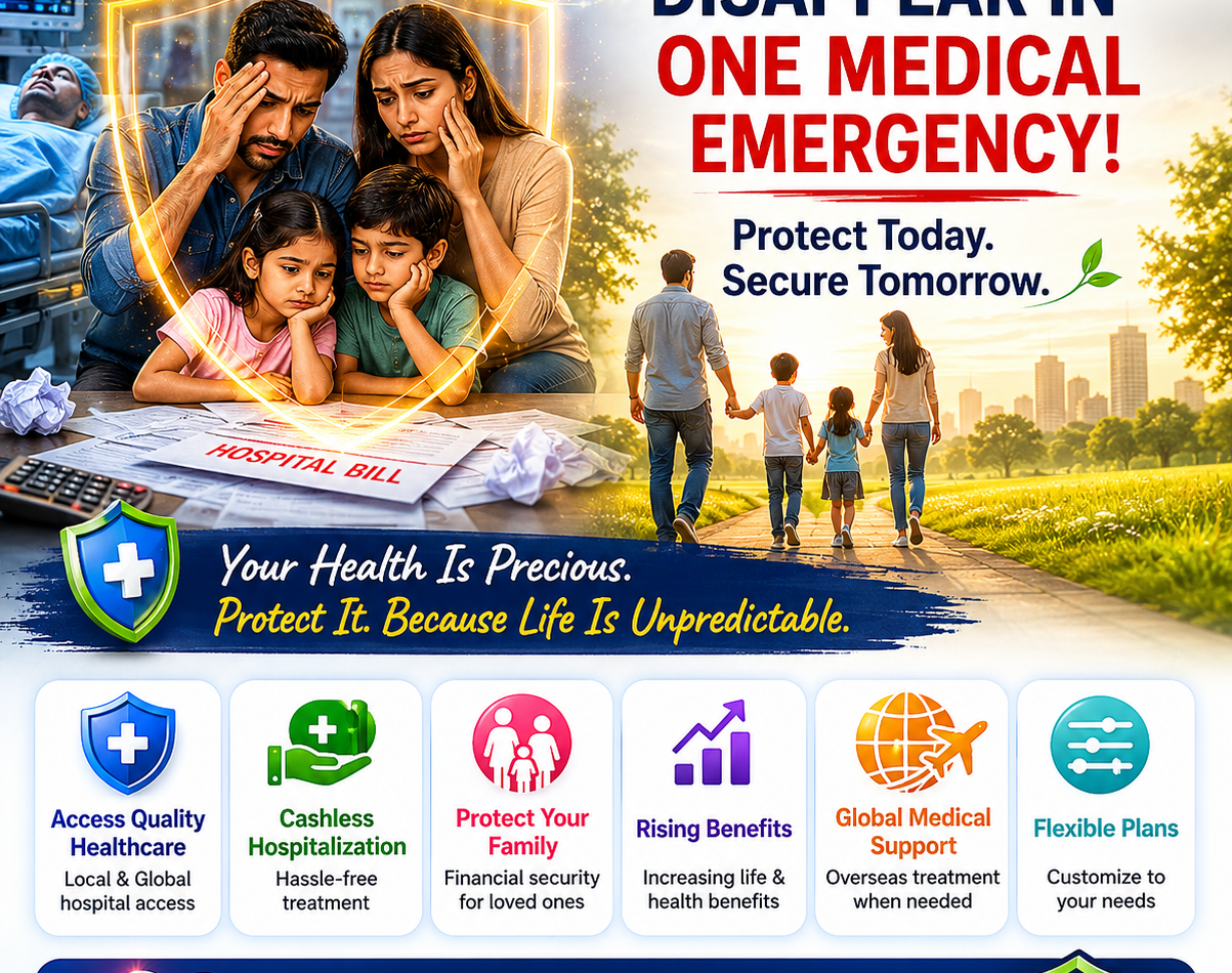 Your Savings Can Disappear in One Medical Emergency
